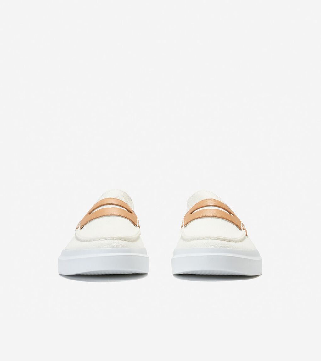 グランドプロ ラリー キャンバス ペニー ローファー mens.