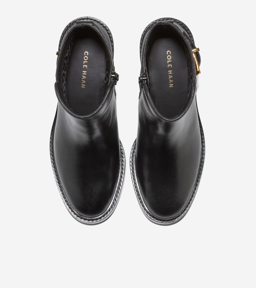 シルバーナ バックル ブーティー womens