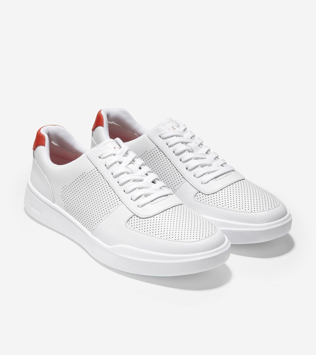 グランド クロスコート モダン パーフォレーション スニーカー mens.