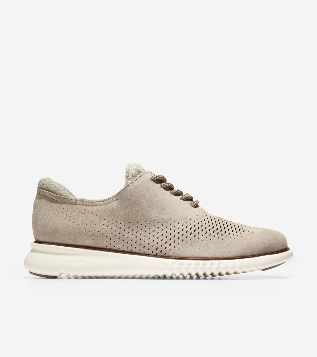 2.ゼログランド レーザー ウィング オックスフォード ラインド mens 