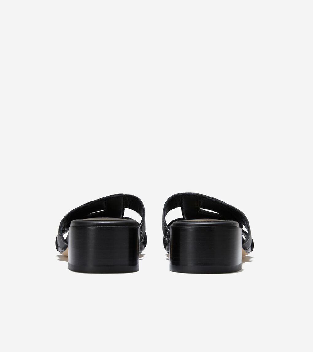 クリシー ブロックヒール サンダル womens.