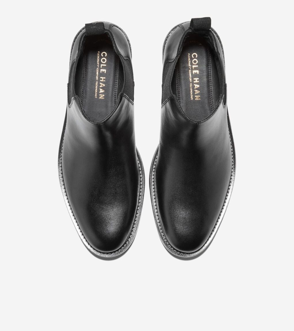 ラウンドヒル グランド チェルシーブーツ mens