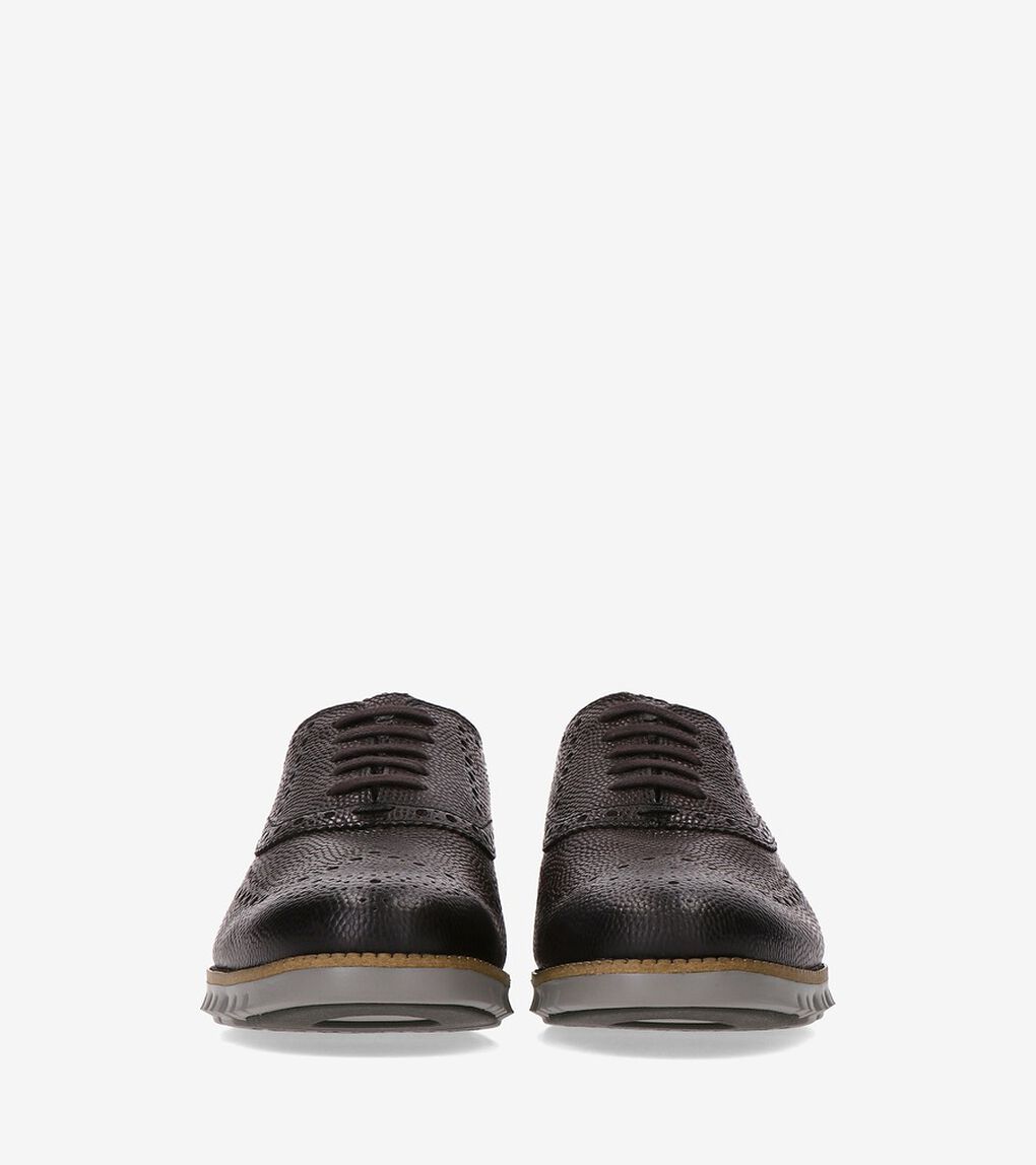 ゼログランド ウィングチップ オックスフォード mens.