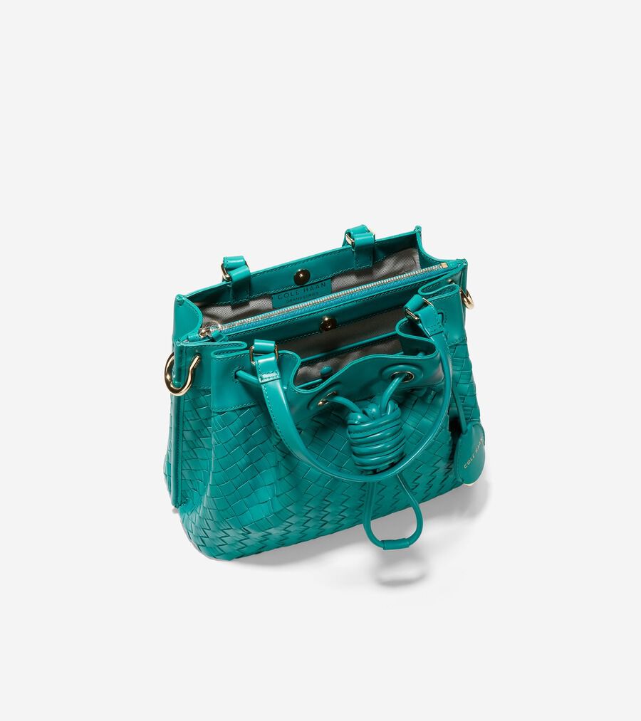通常在庫品 cole haanコールハーン ウーヴンレザーバック - 通販 - www 