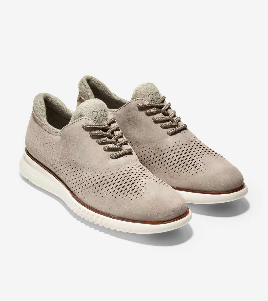 2.ゼログランド レーザー ウィング オックスフォード ラインド mens 