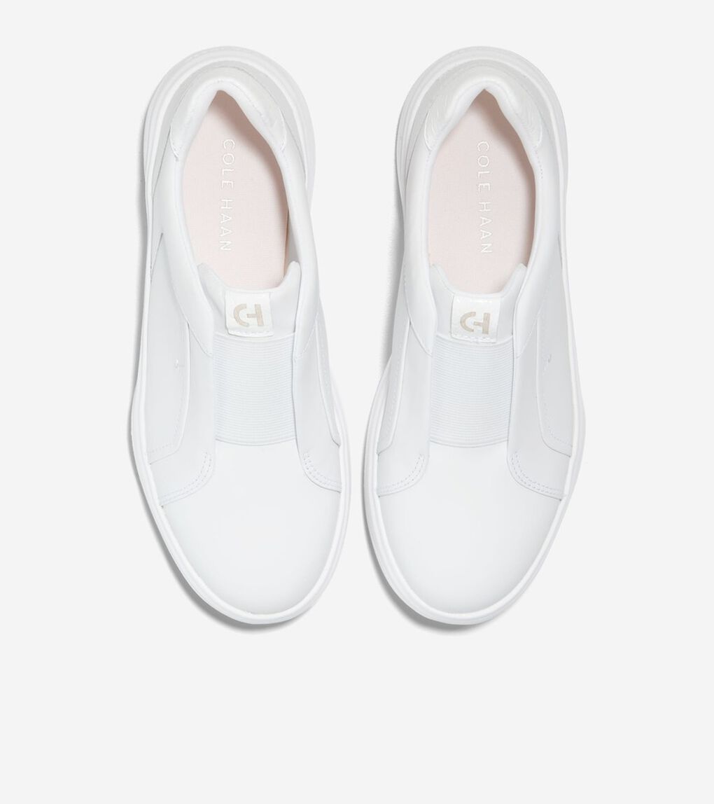グランドプロ デミ スリッポン スニーカー womens.