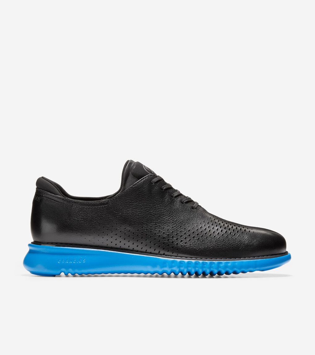 2.ゼログランド レーザー ウィングチップ オックスフォード ラインド mens.