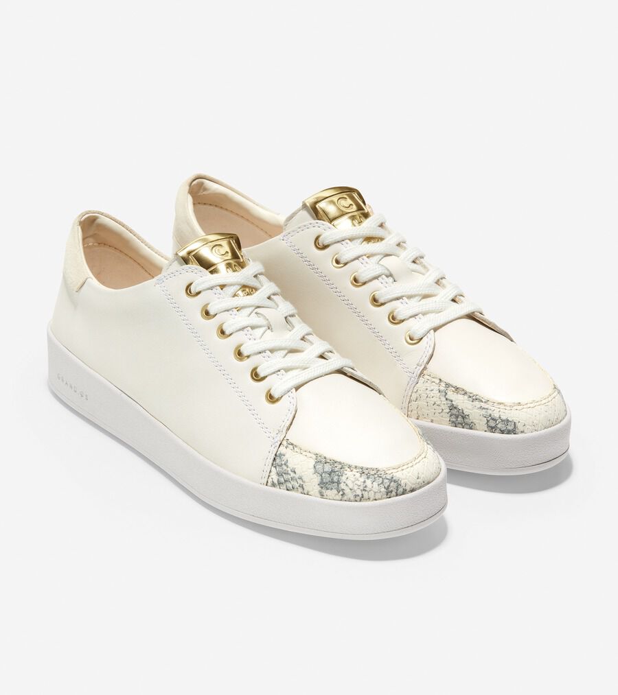 グランド クロスコート レース トゥ スニーカー womens. 0.0
