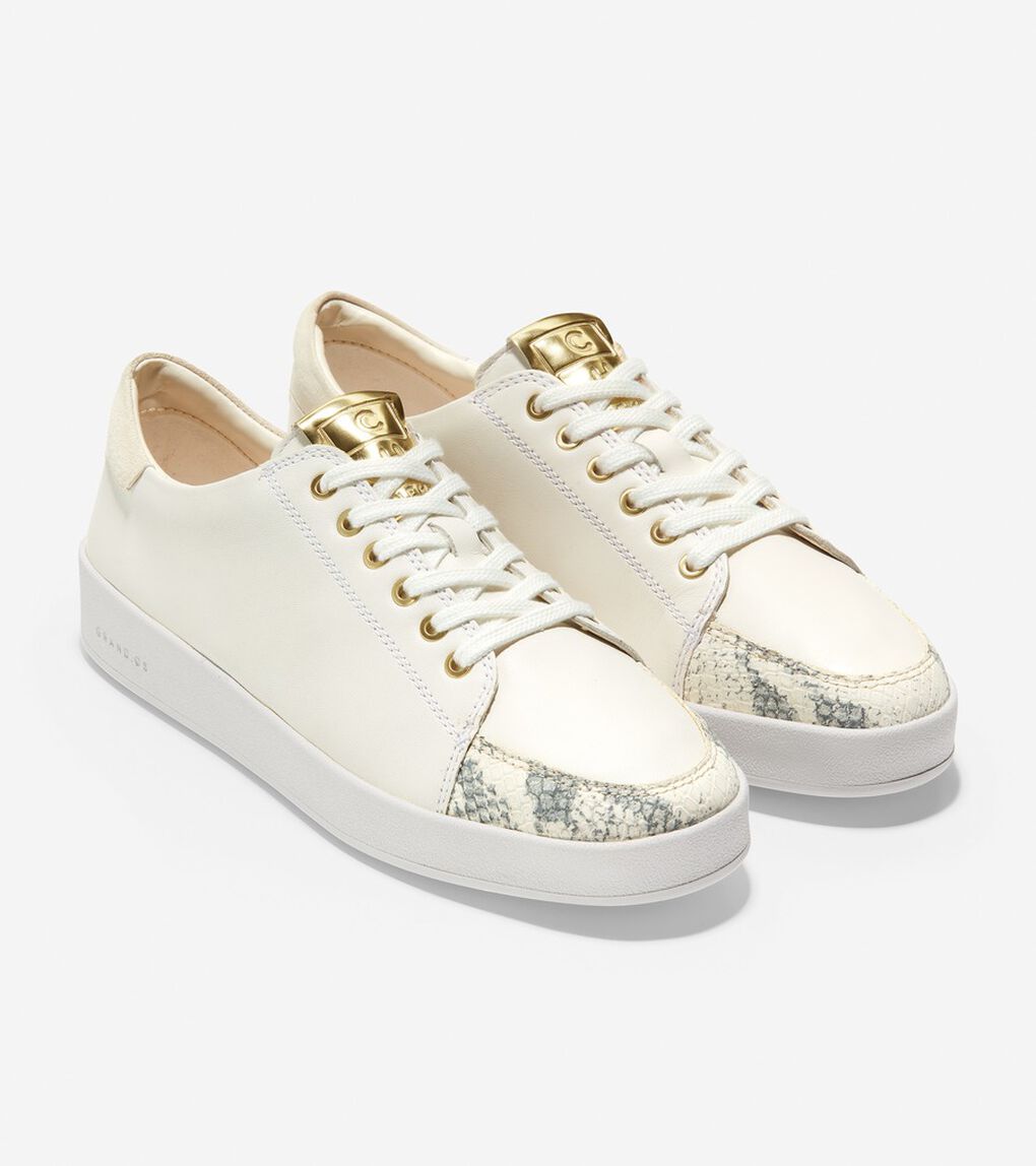 グランド クロスコート レース トゥ スニーカー womens.