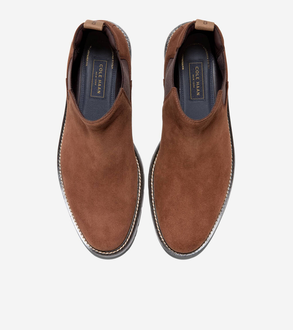 ラウンドヒル グランド チェルシーブーツ mens