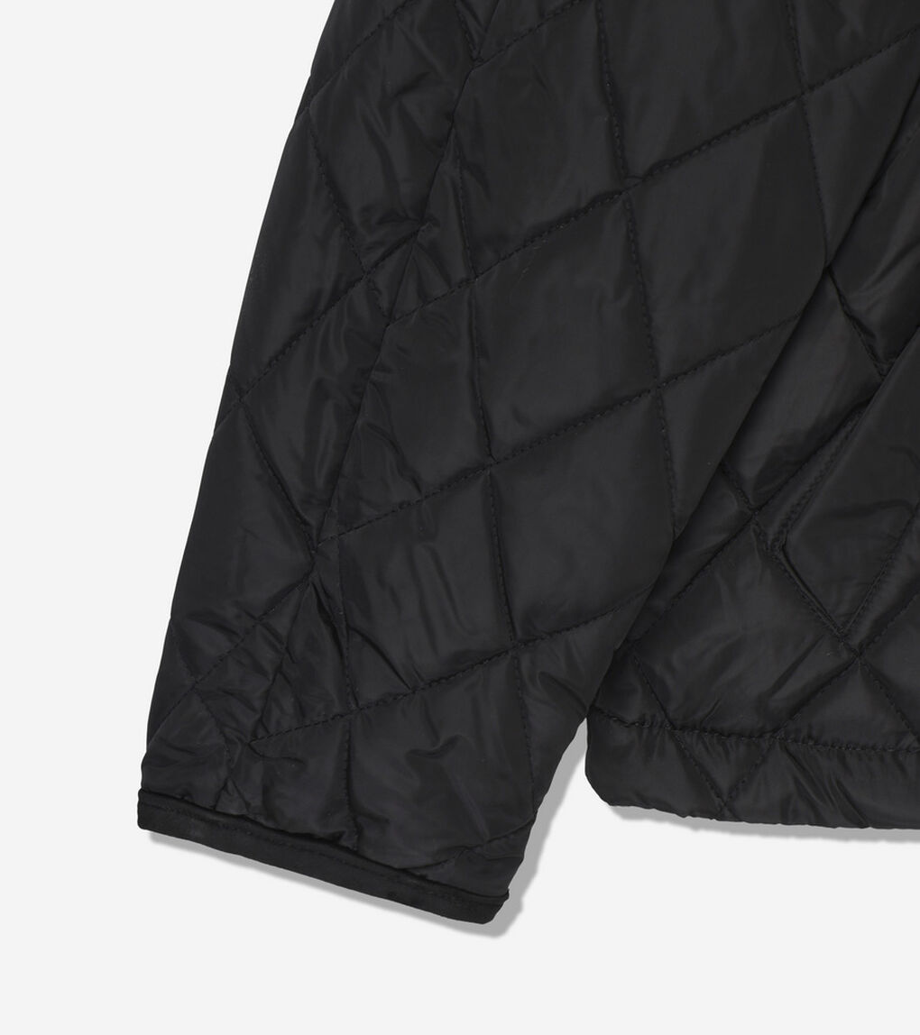 ダイアモンド キルテッド クロップド ジャケット womens.