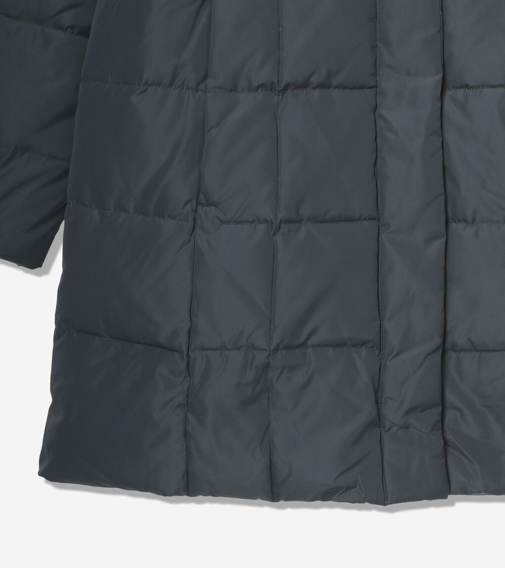 シグネチャー 32IN タフタ ダウン コート womens