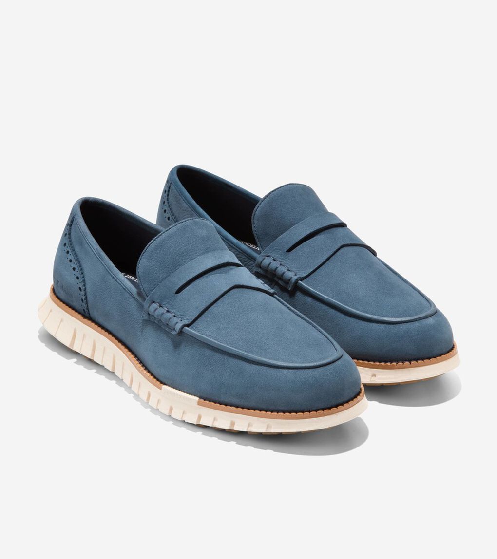 ゼログランド リマスタード ペニーローファー mens