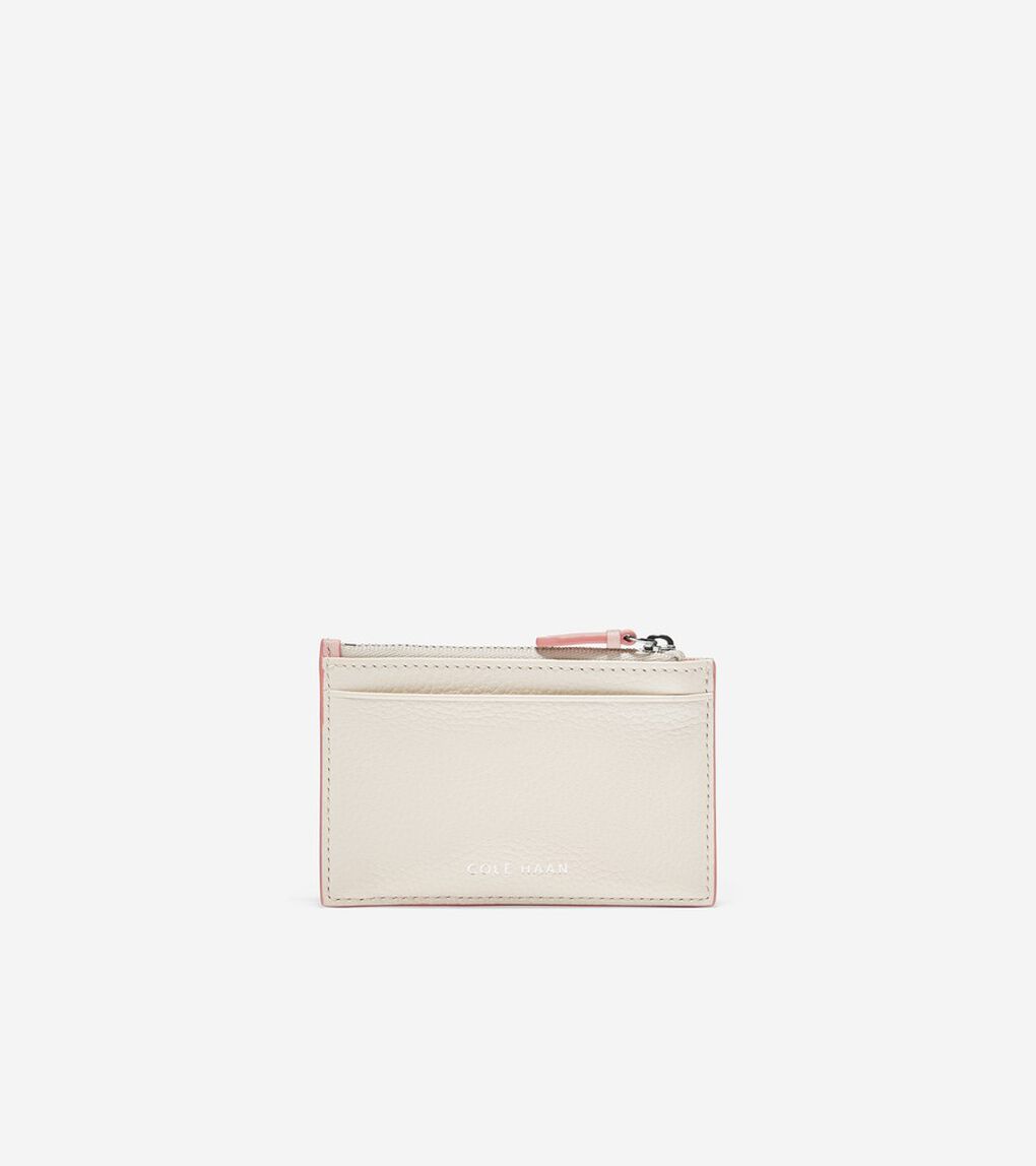 カード ケース ジップ付き womens.