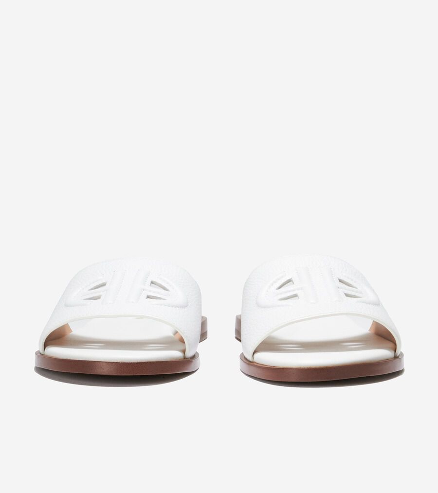定番の冬ギフト フリン ロゴ スライド サンダル womens. 22000 | COLE_HAAN 靴