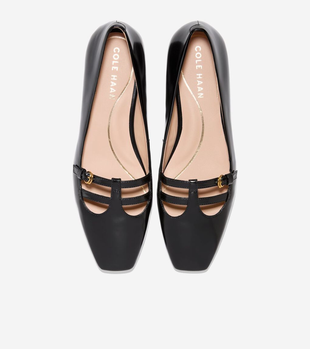 ブリジッド ティーストラップ バレエ フラット womens.