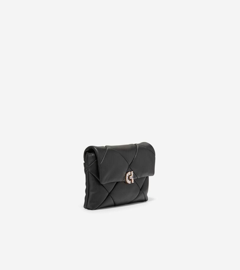 クリスタル キルテッド クラッチ womens.