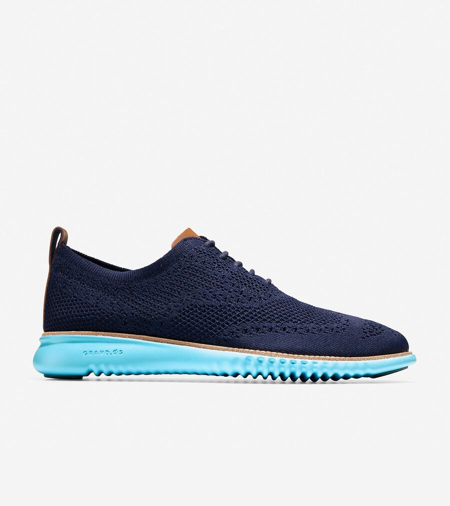 2.ゼログランド スティッチライト オックスフォード mens. 0.0 | COLE_HAAN