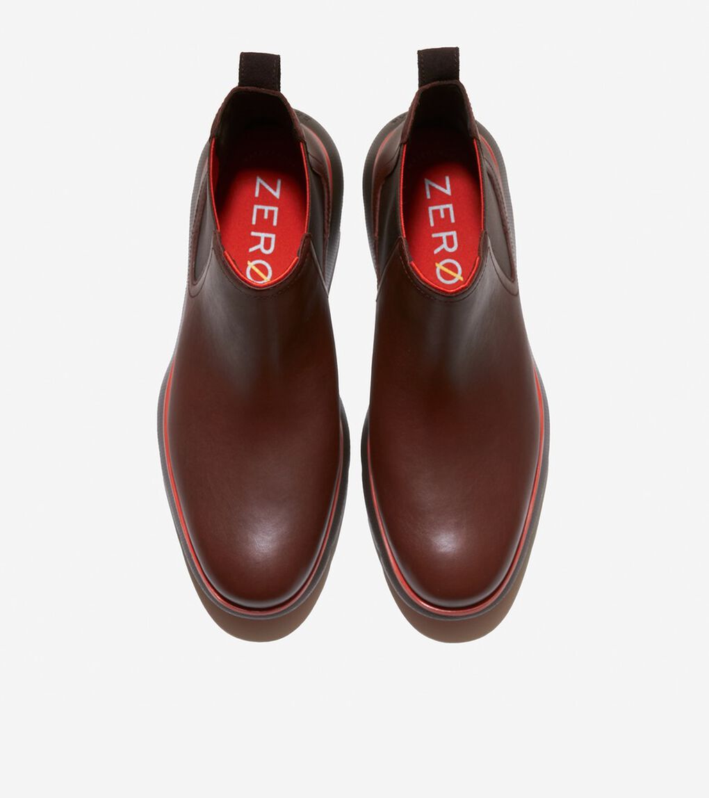 ゼログランド オムニ チェルシーブーツウォータープルーフ mens.