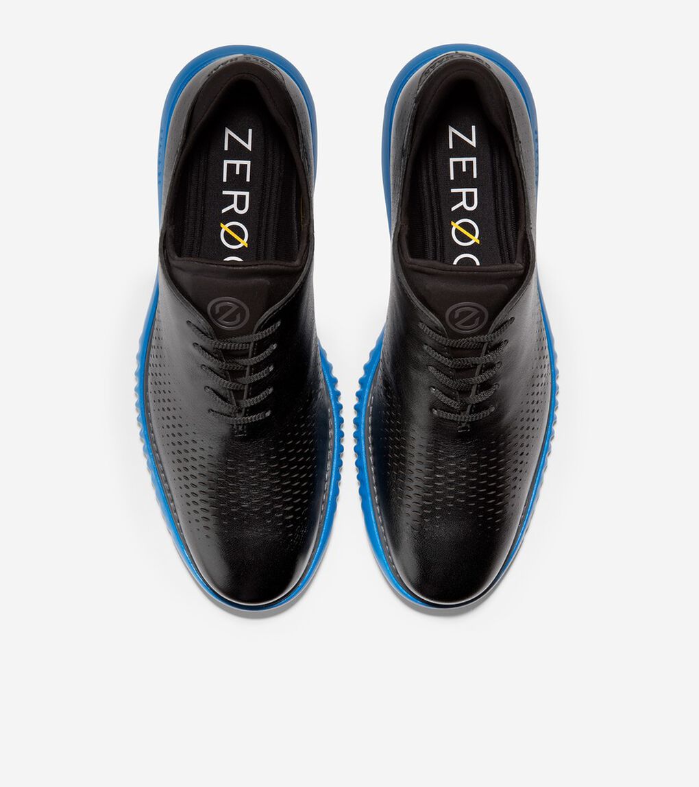 2.ゼログランド レーザー ウィングチップ オックスフォード ラインド mens.
