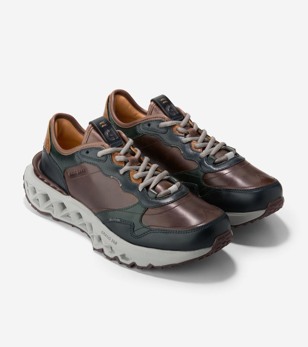 5.ゼログランド ランナーレザー スニーカー mens