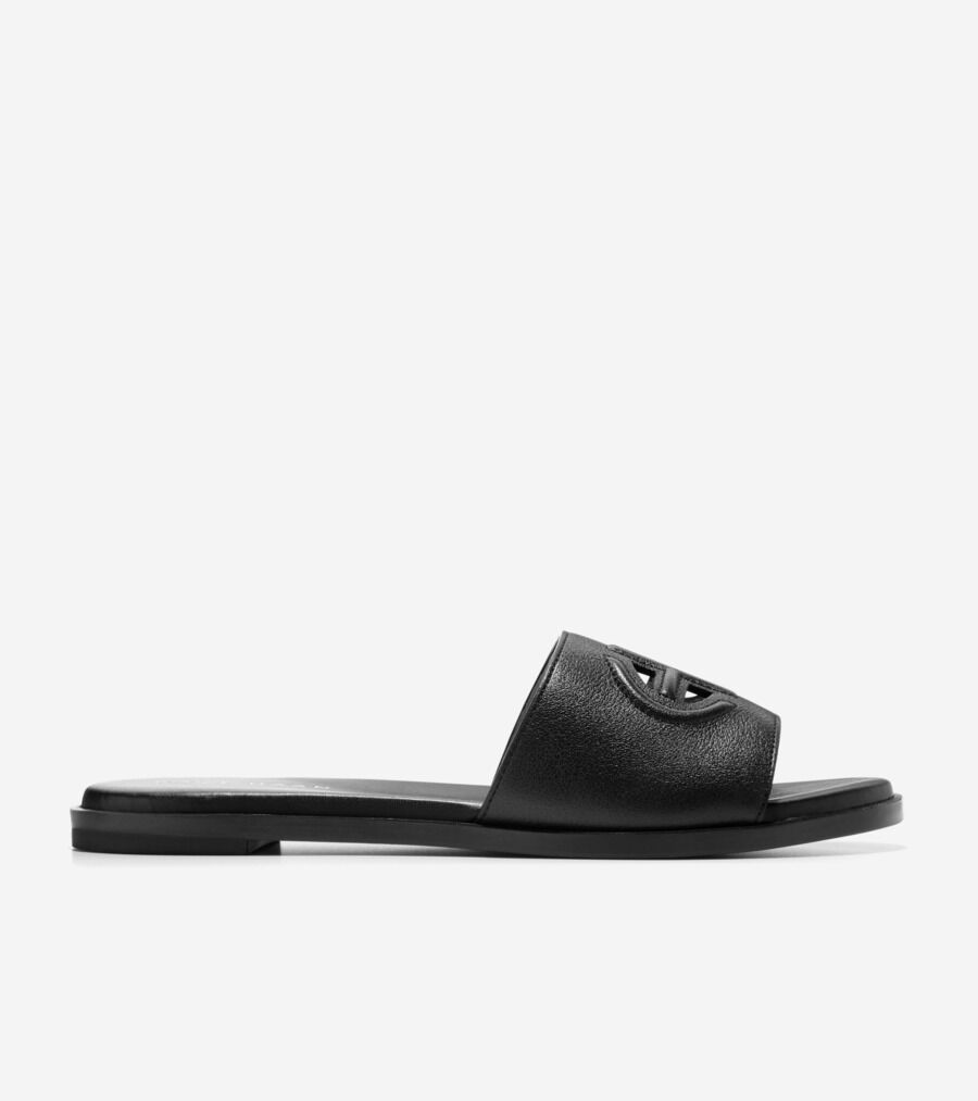 フリン ロゴ スライド サンダル womens. 22000 | COLE_HAAN