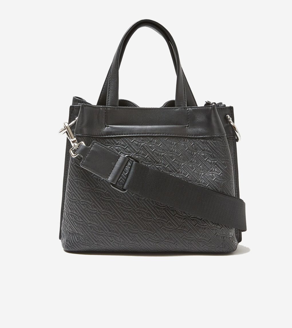 キルテッド ロゴ スモール バケット womens.