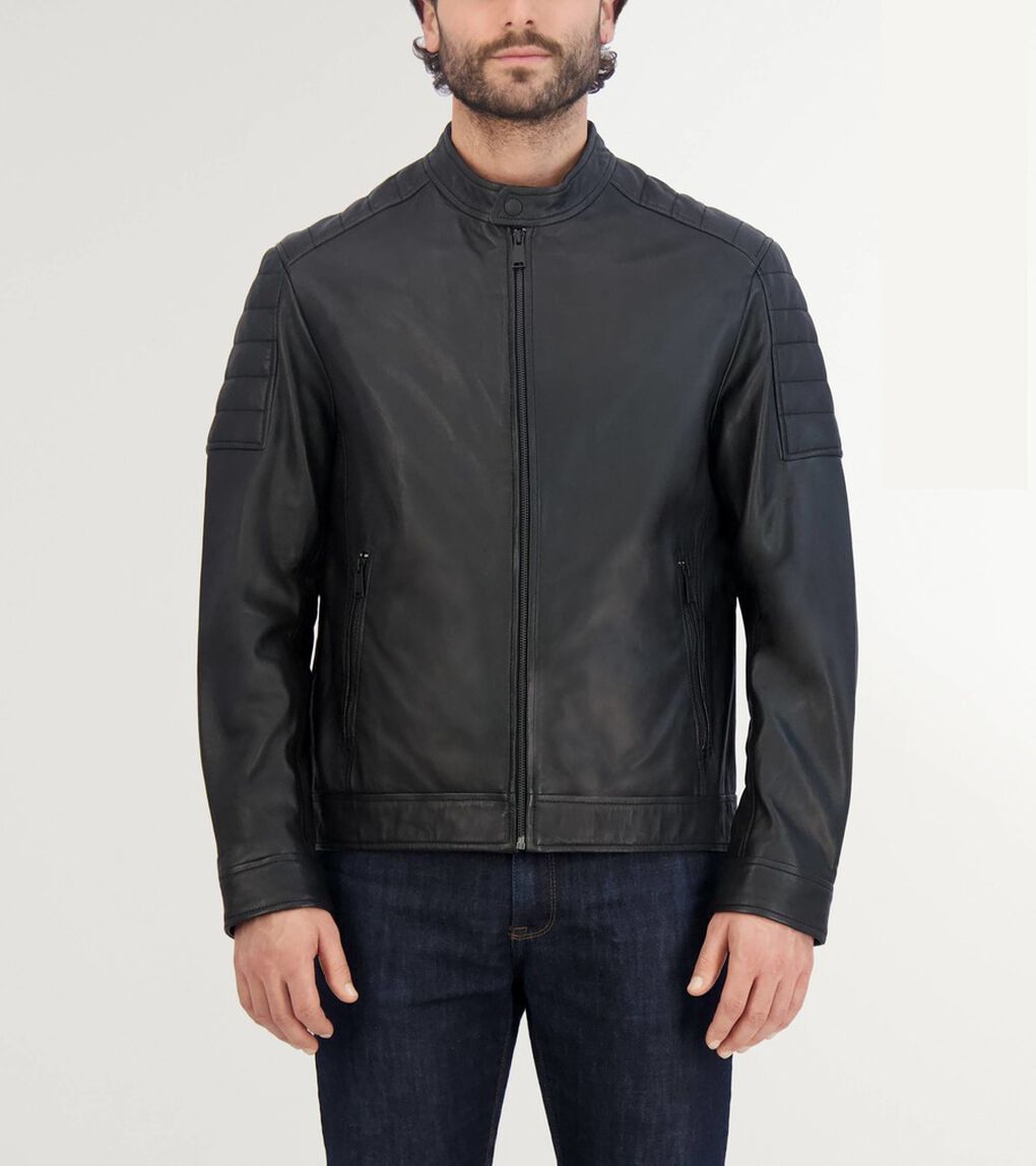 レザー レーサー ジャケット mens.