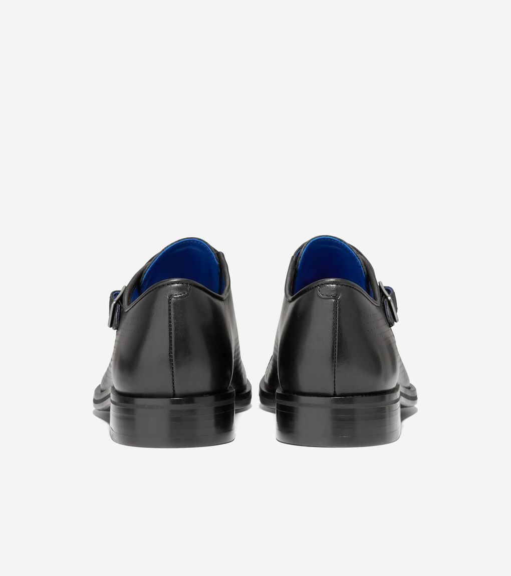 ワシントングランド レーザーシングルモンクストラップ mens.
