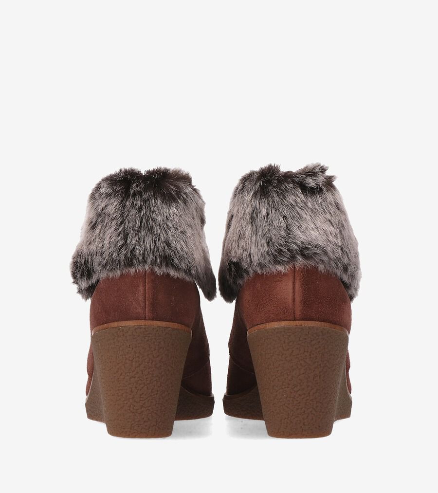 コラリー ウェッジ ブーティー ウォータープルーフ womens. 0.0 | COLE_HAAN
