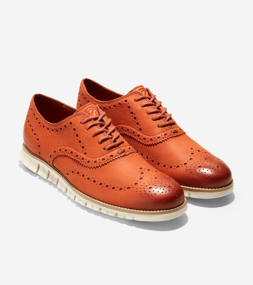 ゼログランド ウィングチップ オックスフォード mens.