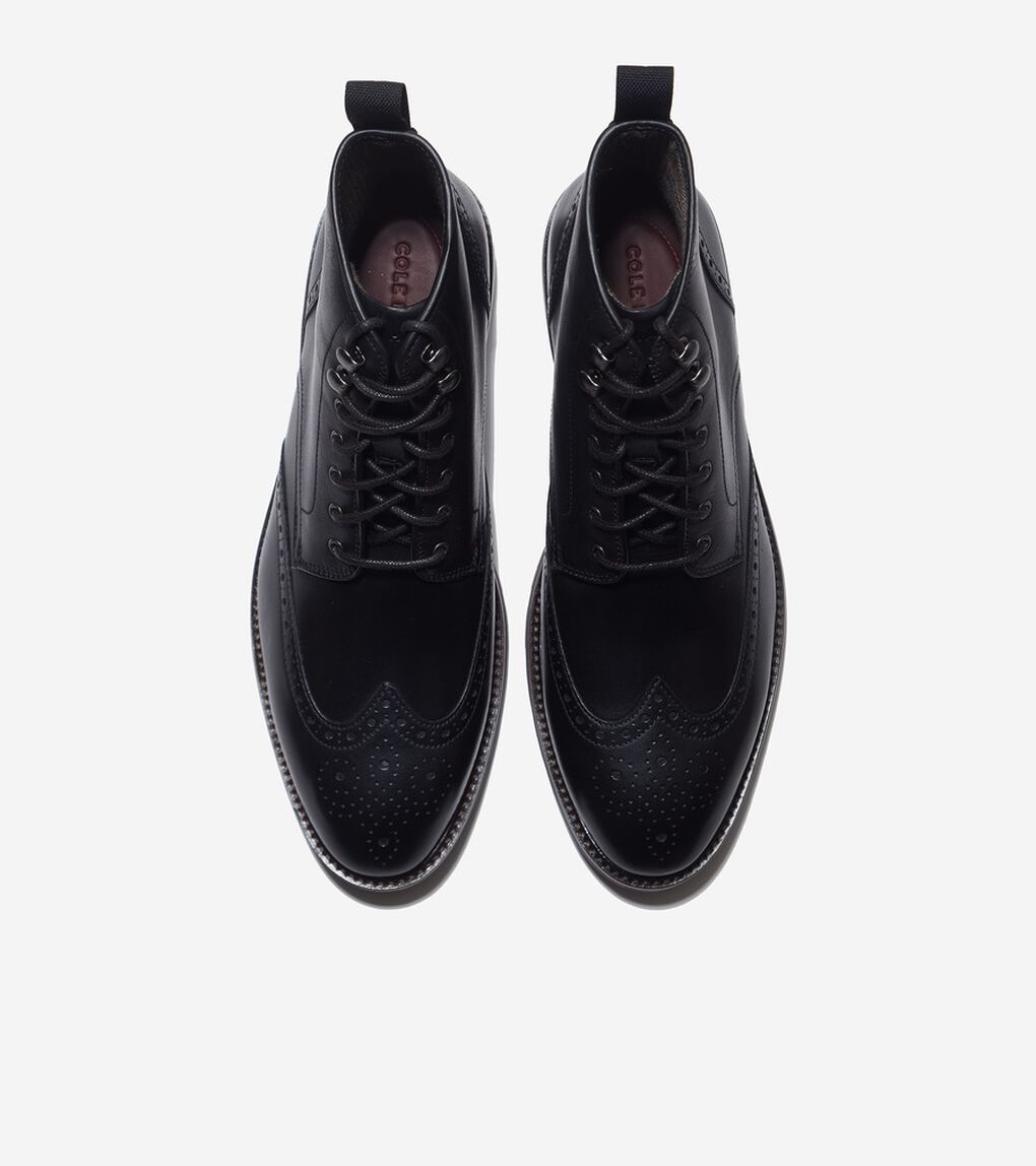 バークシャーラグウィングチップブーツ mens.