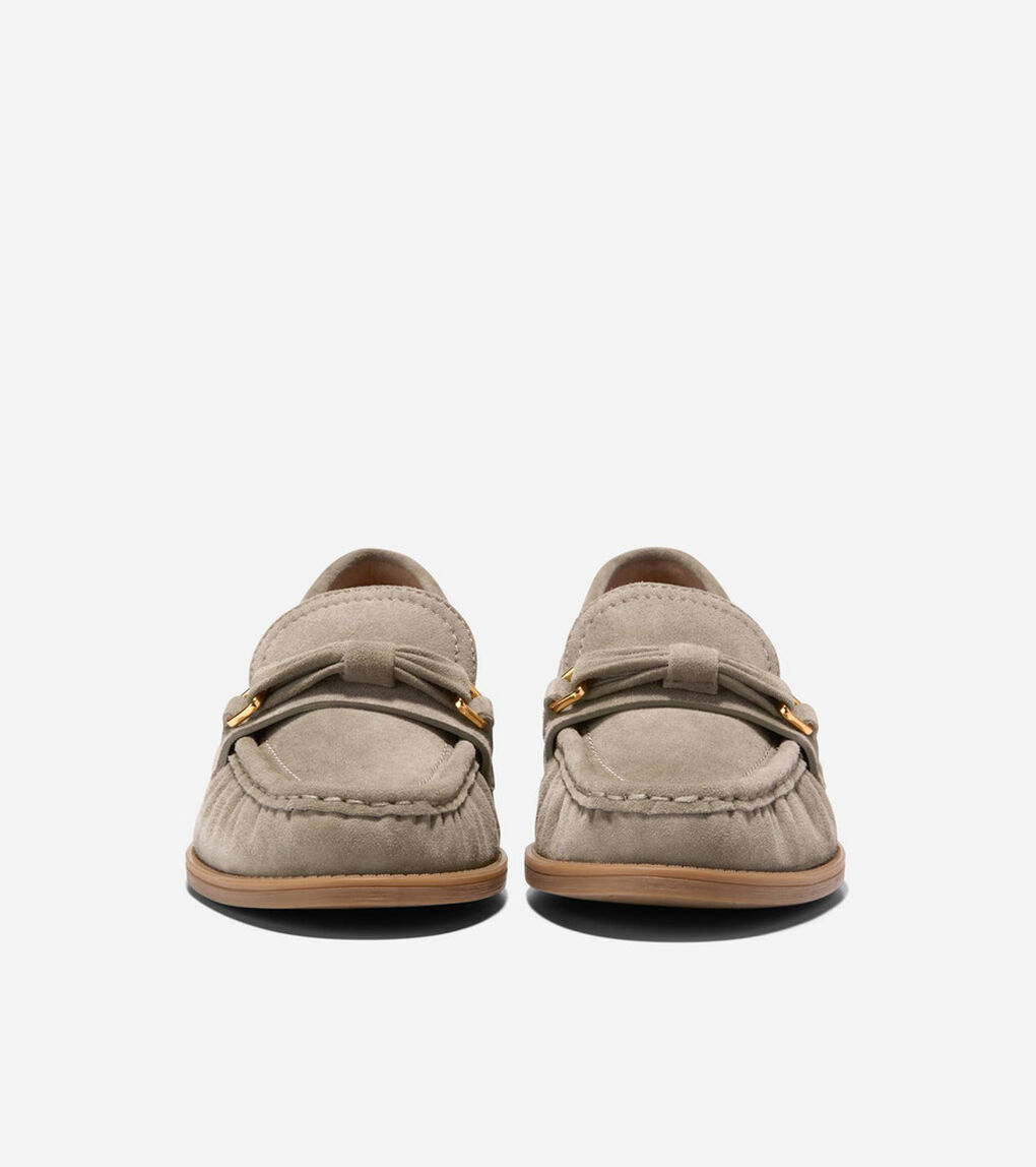 スタッシ ソフト ボゥ ローファー womens.