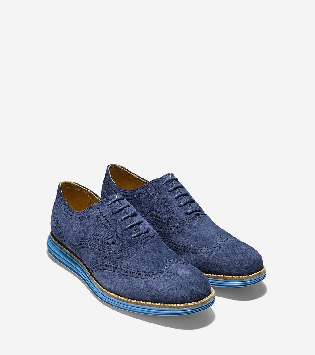 オリジナルグランド ショートウィング オックスフォード II スエード mens.