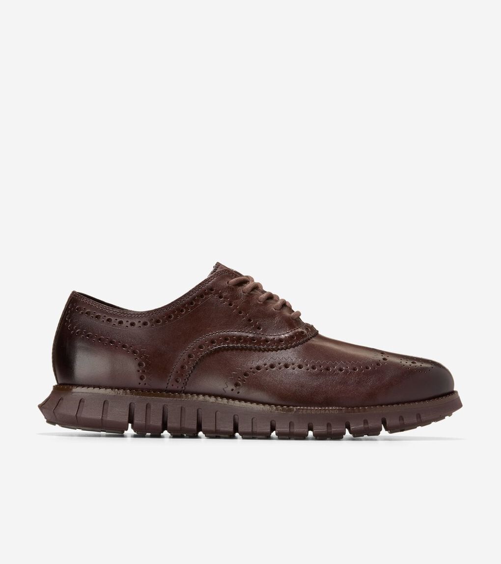 ゼログランド リマスタード ウィングチップ オックスフォード mens