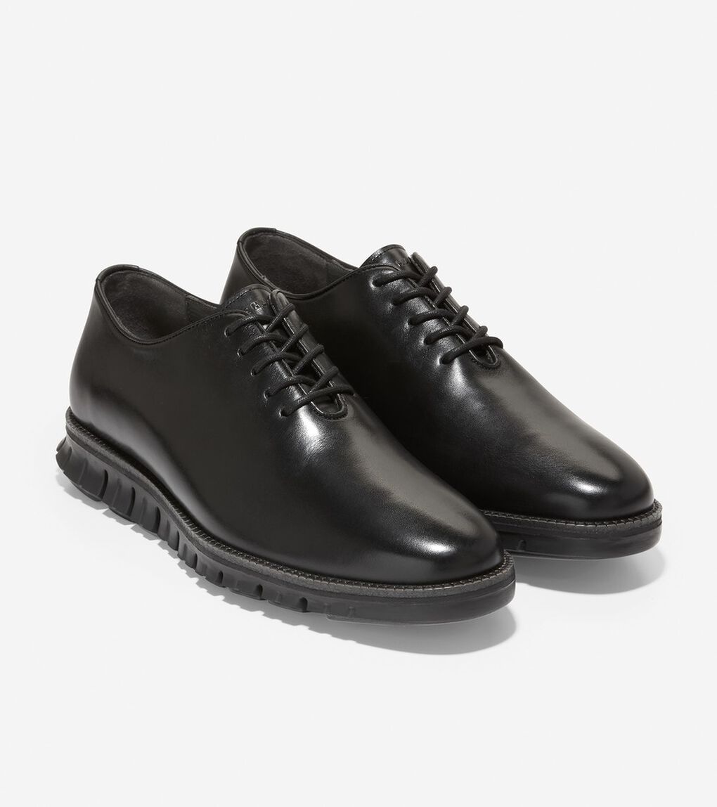 ゼログランド ホールカットオックスフォードラックス mens.