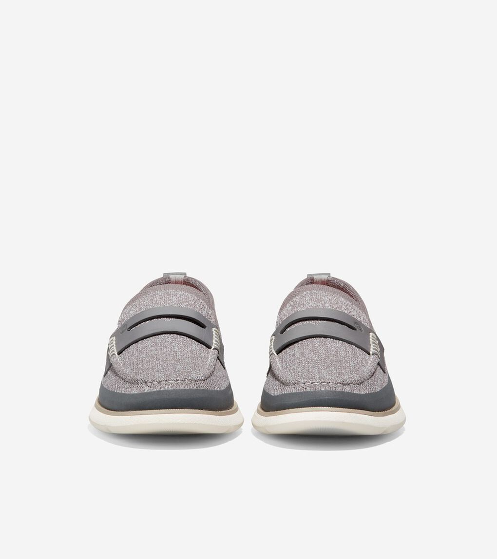 4.ゼログランド スティッチライト ローファー mens.