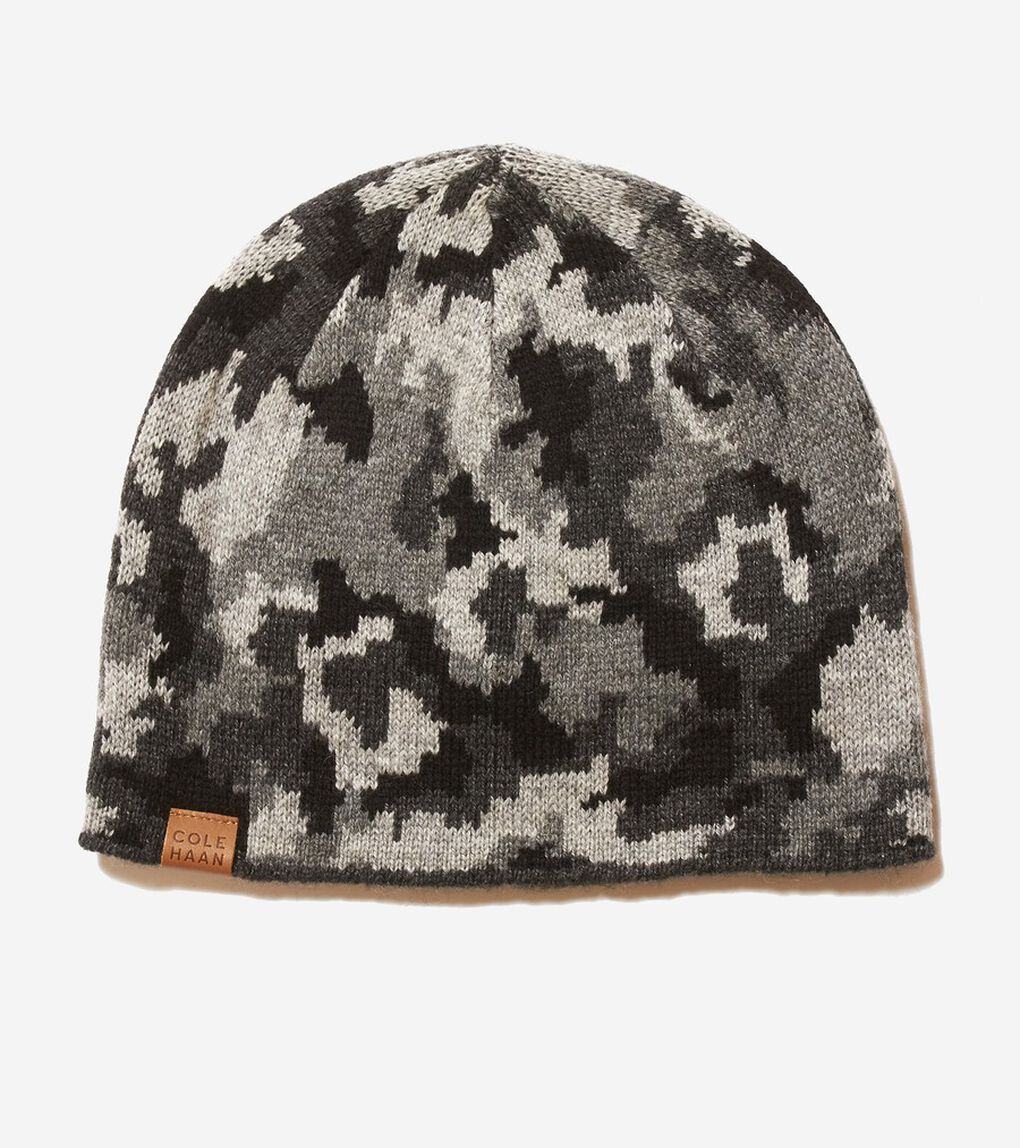 カモ ニット ビーニー mens.