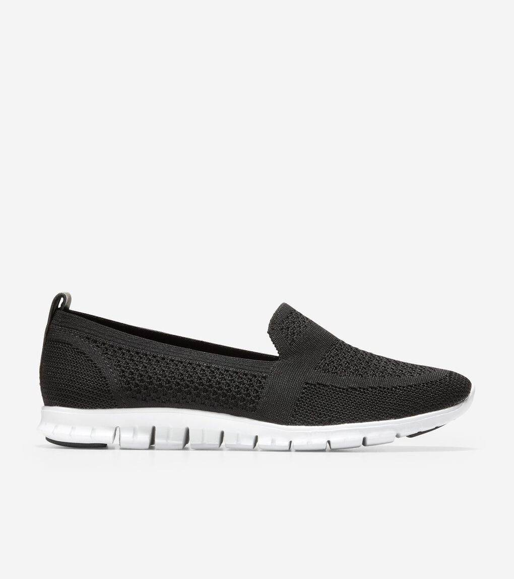 ゼログランド スティッチライト スリッポン ローファー womens.
