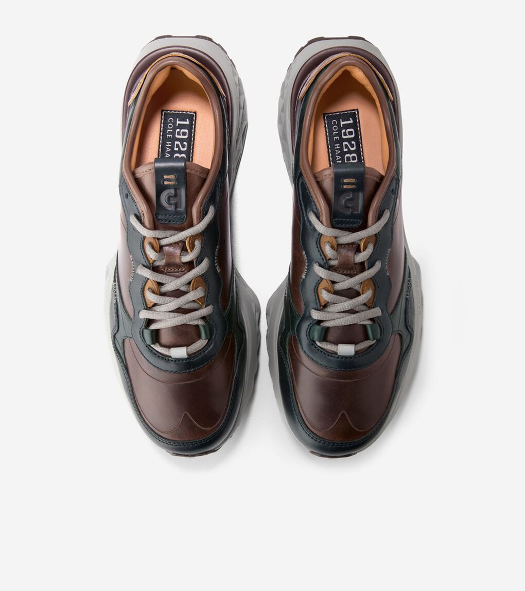 5.ゼログランド ランナーレザー スニーカー mens
