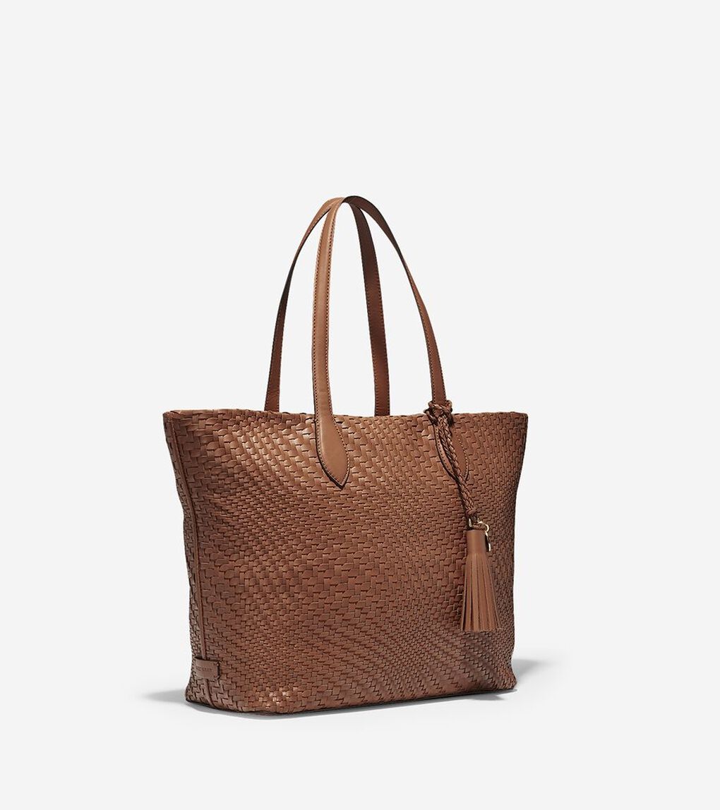 ジェネヴィーヴ ウォーブン トート womens.