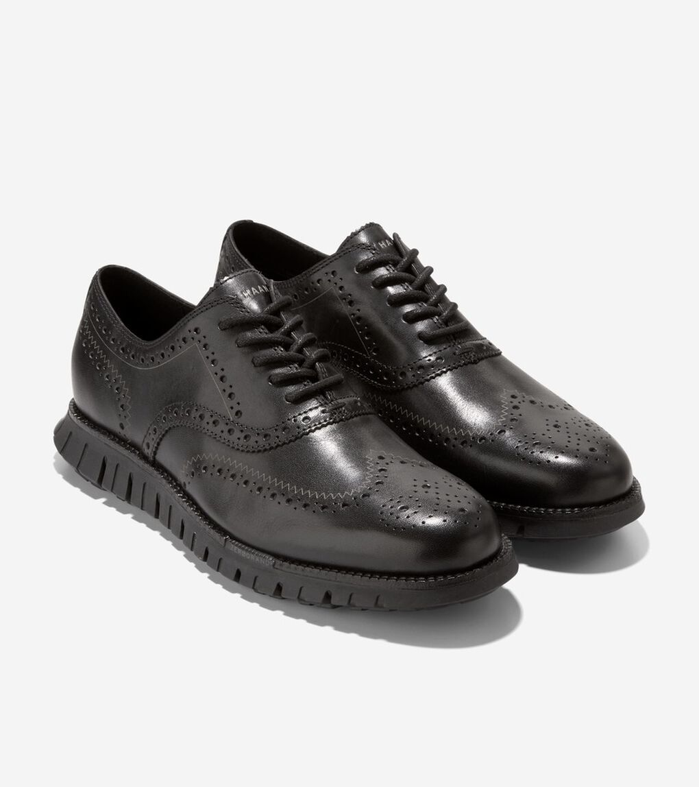 ゼログランド リマスタード ウィングチップ オックスフォード mens