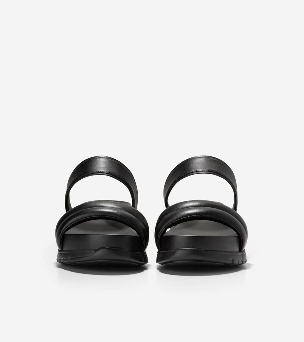 ゼログランド ダブルバンド スライド サンダル womens.