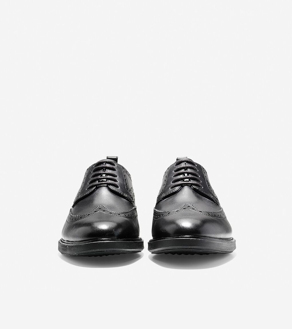 グランドエボリューション ショートウィング オックスフォード mens.