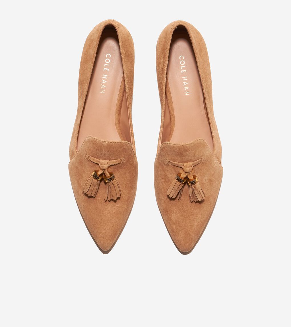 ヴァーニャ タッセル フラット womens.