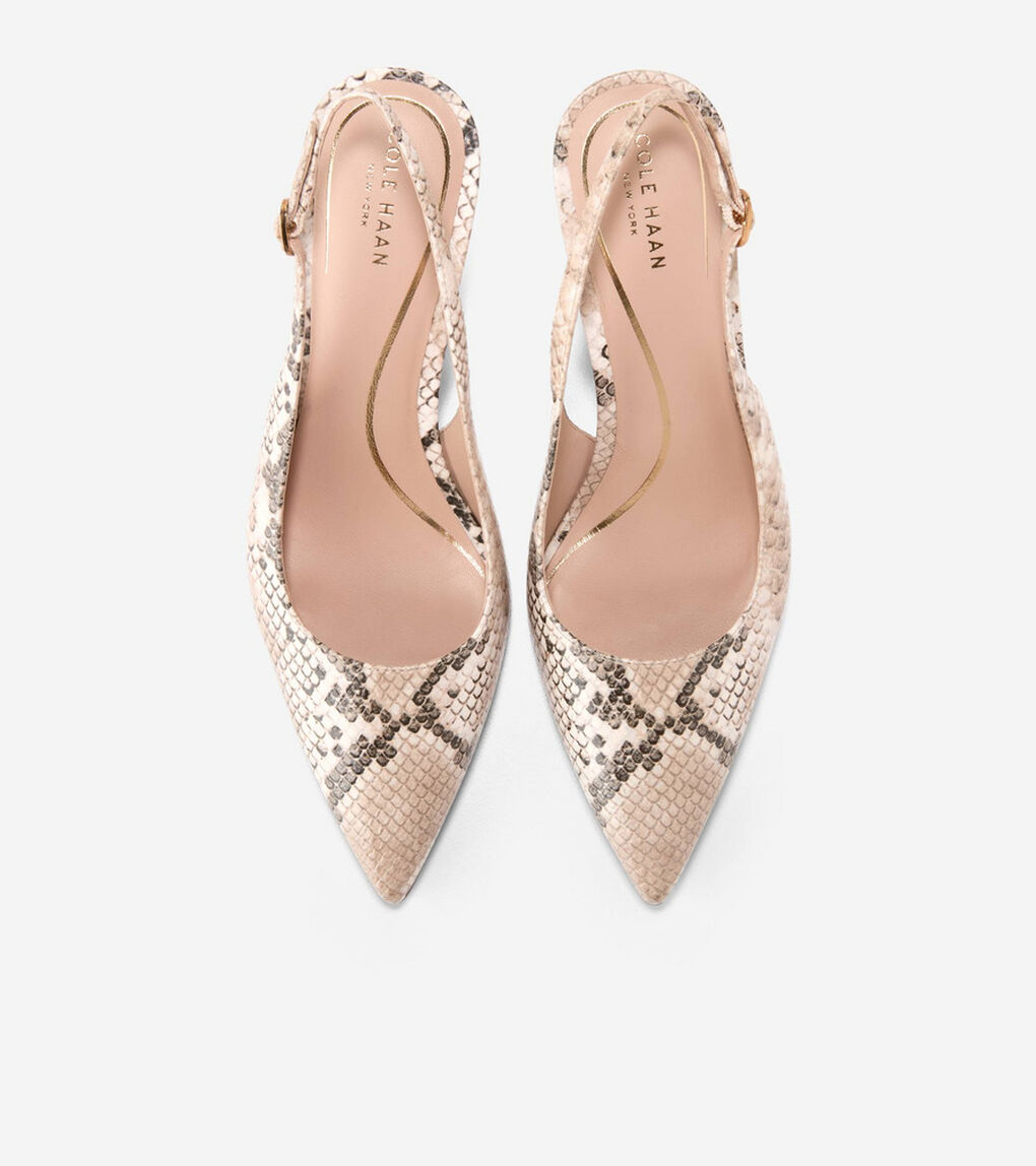 ハンセル スリング バック パンプ womens