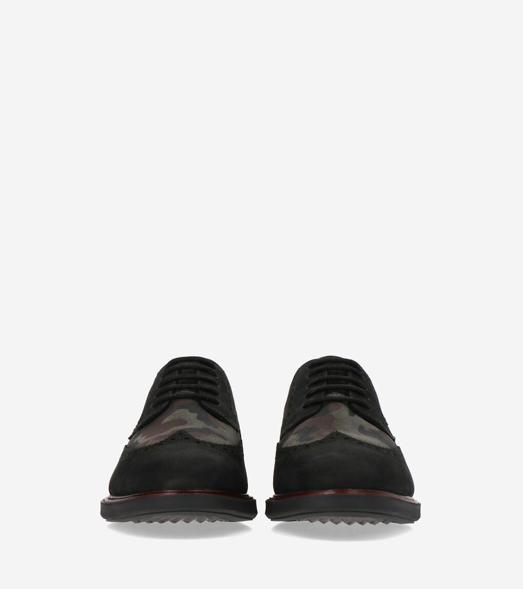 グランドエボリューション ショートウィング オックスフォード mens.