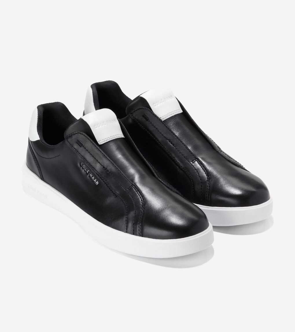 グランド クロスコート リュクス スリッポンスニーカー womens.
