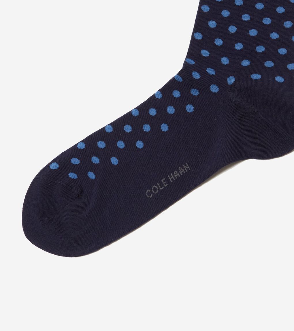 ストライプド ウィズ ドッツ クルー mens.