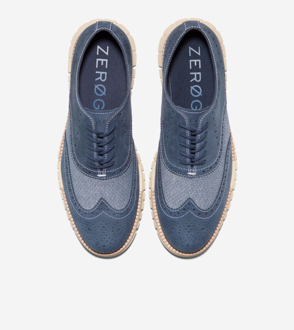 ゼログランド リマスタードウィングチップオックス ラインド mens.